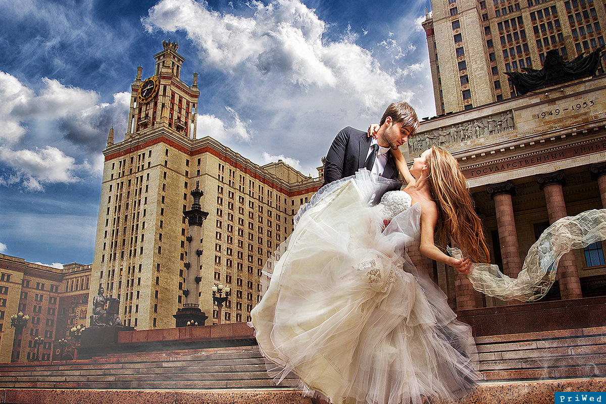 Свадебная фотосессия в Москве