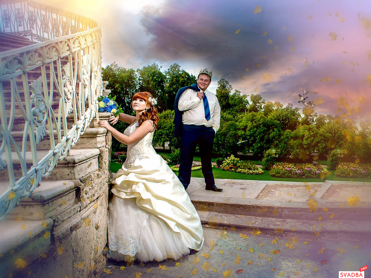 Фотосессия жениха и невесты в Санкт-Петербурге