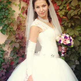 Невеста, осенняя фотосессия