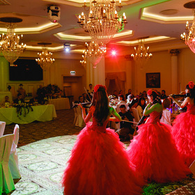 Струнное трио DOLLS на свадьбе в отеле "Украина"