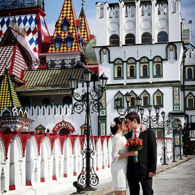 Свадебная прогулка  в Измайловском Кремле