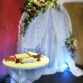 Свадебная церемония в г-це "Россия", Санкт-Петербург