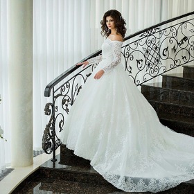 Свадебное платье. Фотография невесты.