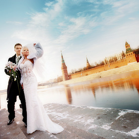 Свадьба зимой в Москве
