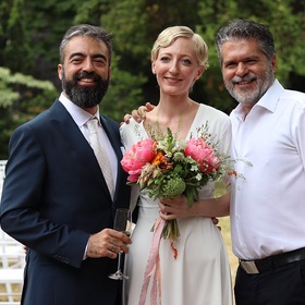свадьба в Праге, стилист в Праге, прическа невесты 2020