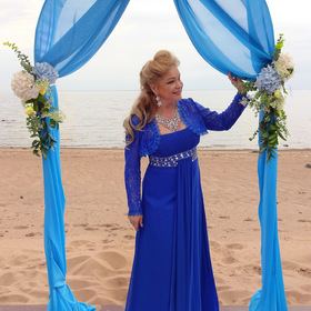 Свадебная церемония на берегу Залива