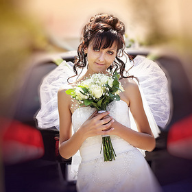 Свадебное фото невесты