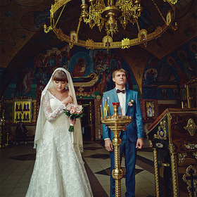 Свадебное фото. Жених и невеста.