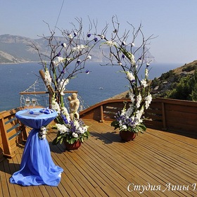 Свадебная арка: можно ли обойтись без цветов? | Wedding Magazine