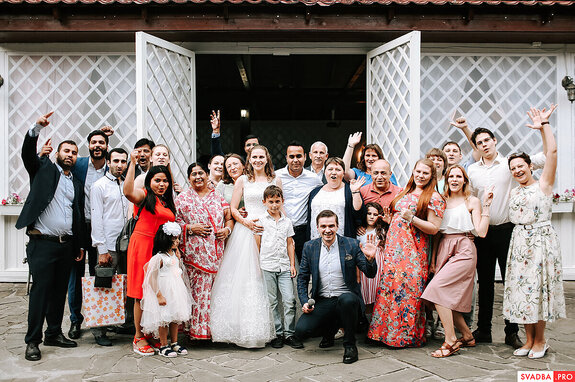 Русско-индийская свадьба